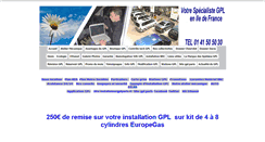 Desktop Screenshot of installateurgpl.com